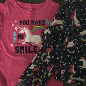 Carter’s Unicorn PJ set